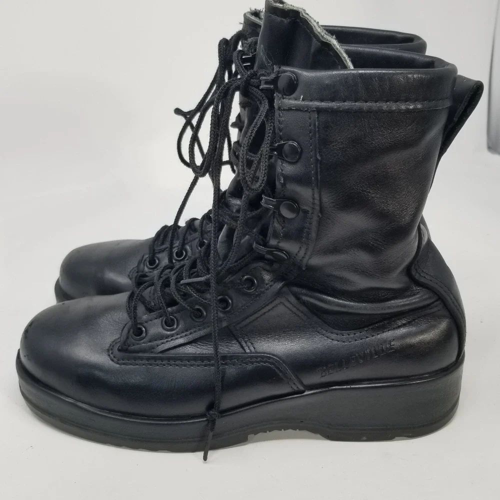 SIZE 7 - BELLEVILLE x GORE-TEX Boots 800 ST Waterproof Steel-Toe Flight Deck